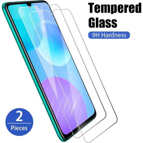 1/2 pcs Tempered glass for Huawei Honor 20e 30i 20i 10i HD Hardness Protective Glass for Honor 30 20 Pro 10 Lite Front Film