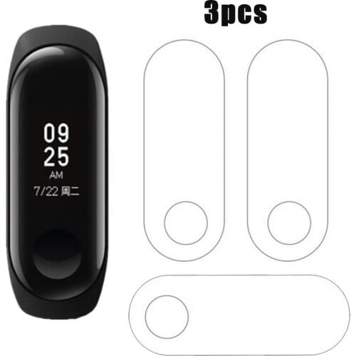 3pcs Protector Miband3 Mi Band 3 HD Ultra Thin Anti-scratch Screen Protective Film For Xiaomi Mi Band 3 Band3 Screen