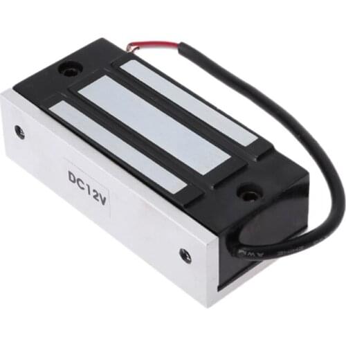 12V Mini Electronic Drawer Lock Electric Magnetic Cabinet Door Locks 60kg 130lbs