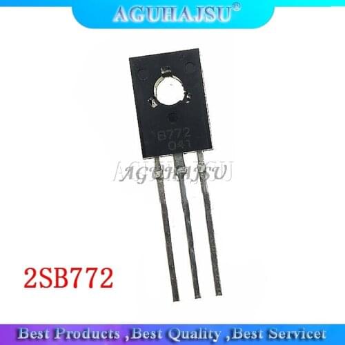 20PCS B772 2SB772 TO126 3A / 40V PNP TO-126 low transistors New original
