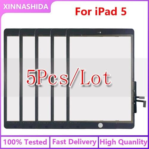 5PCS/For iPad 2017 Touch Screen Digitizer For iPad 5 A1822 A1823 Screen Glass Touch Panel Replacement Sensor Repair