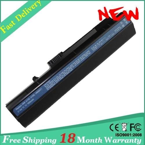 9 CELL 7800mAh Laptop Battery for Acer Aspire One ZG5 UM08A31 UM08A51 UM08A52 UM08A71 UM08B74 D150 D250