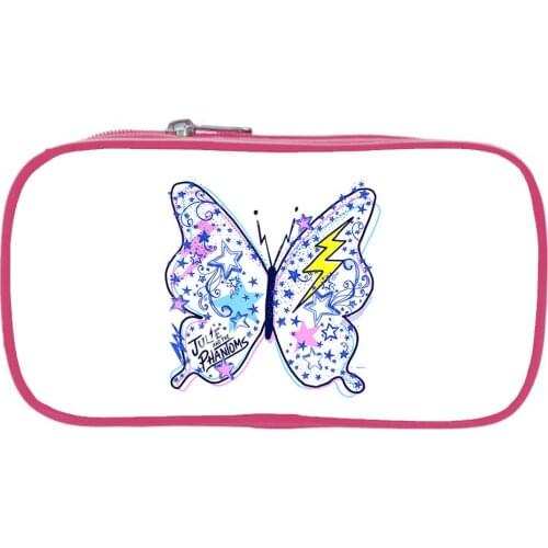 Julie And The Phantoms Zipper Pencil Case TV Series Printing Boy Girl Simple Large Capacity Pencil Case Student Stationery Box