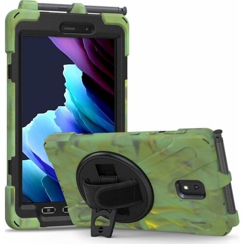 Coque for Samsung Galaxy Tab Active 3 8.0'' SM-T575 T577 Case Full Body Silicone Hard for Samsung T570 T575 Shockproof Cover