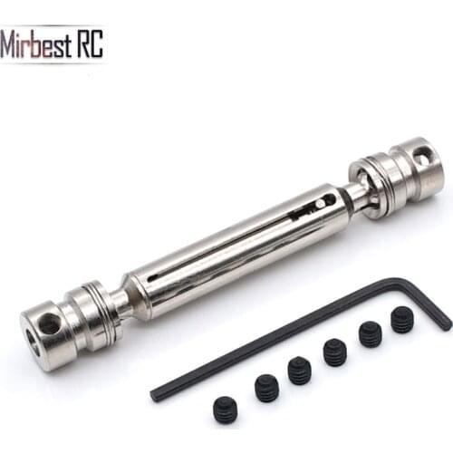 Feiyue FYY-01/02/03/04/05 RC car parts metal rear drive shaft universal joint transmission axis for Wltoys 12428 12423