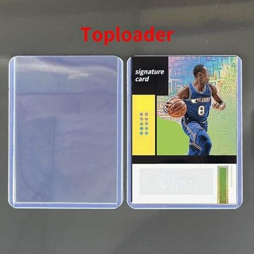 Multifunction 25 Pc 35PT Top Loader 3X4" Board Game Card Outer Protector Gaming Trading Card Holder Sleeves for Sport Card