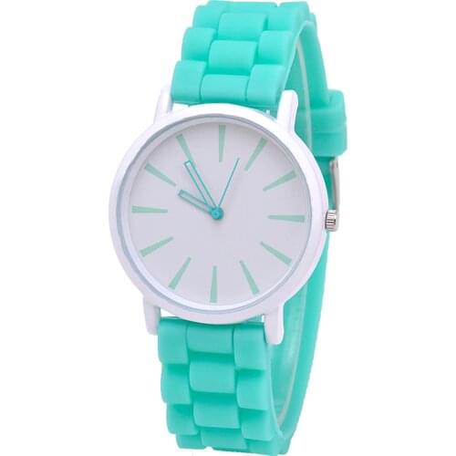 Casual Silicone quartz watch women ladies fashion bracelt wrist watch wristwatch relogio feminino masculino Clock