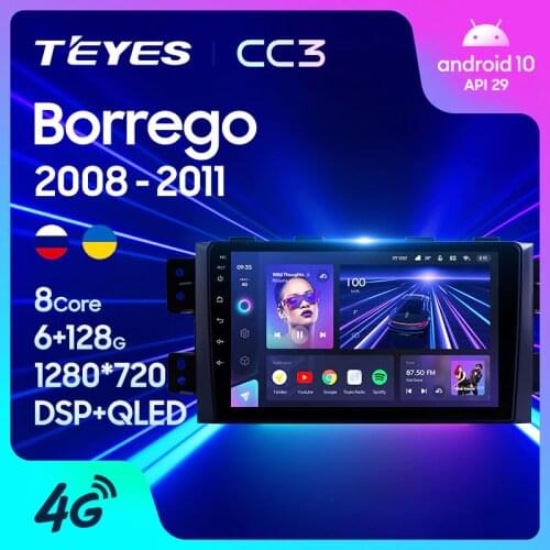 TEYES CC3 For Kia Borrego 2008 - 2011 Car Radio Multimedia Video Player Navigation stereo GPS Android 10 No 2din 2 din dvd