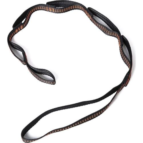 Aerial yoga hammock extension belt extension belt chrysanthemum rope high-strength mountaineering safety rope sling