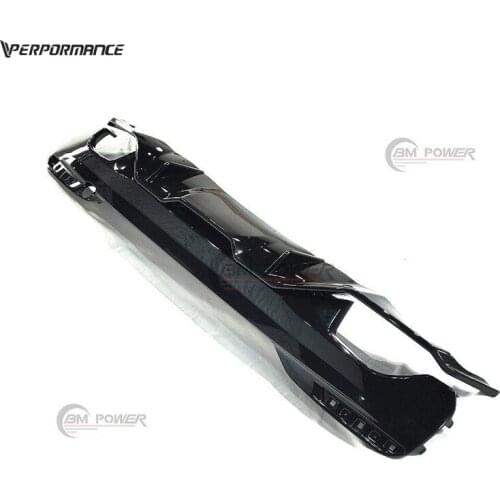 High quality PP rear diffuser rear bumper lip bumper diffuser for 5 series G30 MP style trunk spoiler