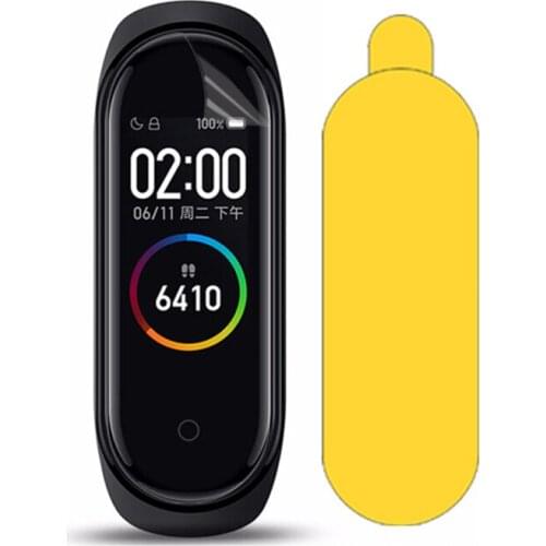 1/2/3/5pcs Protective HD Film For Xiaomi Mi Band 5 strap Accessories ExplosionProof Soft Film Screen Protector Hydrogel Film