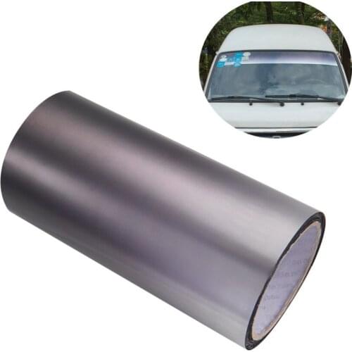 1 Roll Sun Shade Front Windshield Tinted Film PVC Car Windshield Sticker Sunshade Solar Protection