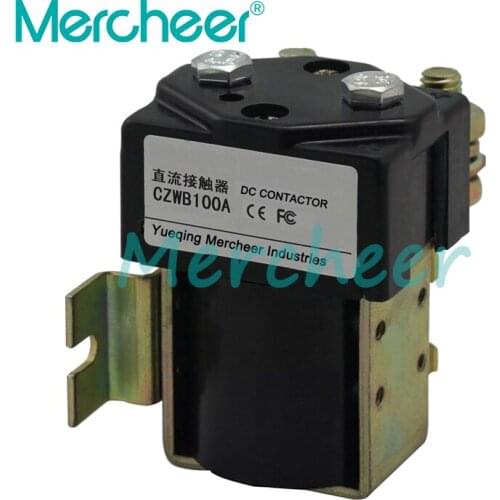 1NC CZWB 12V 24V 36V 48V 60V 72V 100A DC Contactor for handling drawing motor forklift electromobile wehicle car