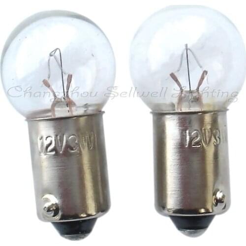 2020 Rushed Special Offer Ce Edison Edison Lamp 12v 3w Ba9s G14x27 Good!miniaturre Light Lamp A243