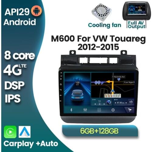7862 Android 10.0 DSP Car Radio Multimedia Video Player for VW/Volkswagen Touareg 2012 -2015 GPS navi Audio carplay 4G WIFI SWC