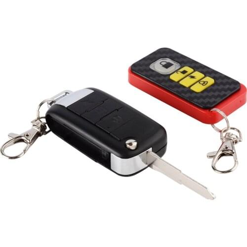 DC 12V Motorcycle 1 Way Alarms Scooter Remote Engine Start Alarm Moto Mini Protection Transmitter Motorbike Anti-theft System