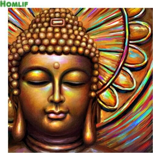 Diy 5d Buddha zen mosaic painting full square&round diamond painting cross stitch kits rhinestone embroidery people home decor