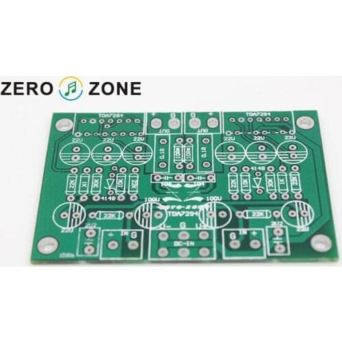 TDA7294 Dual Channel Pure Aamplifier Bare PCB (one board 2 channle) Free ship