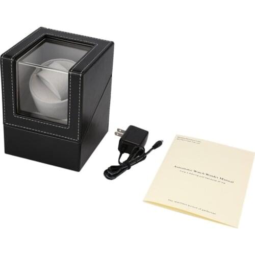 EU/US/UK/AU Motor Shaker Watch Winder Holder Display Automatic Mechanical Watch Winding Box Jewelry Automatic Watches Box