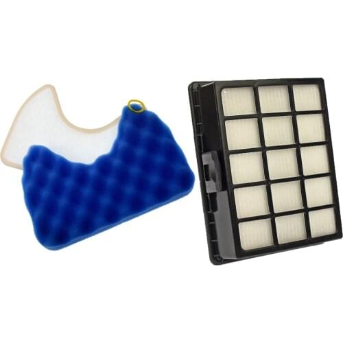 Vacuum Cleaner HEPA Filter & Sponge Filter Suitable for Samsung SC6520 SC6530 SC6540 SC6550 SC6560 SC6570/80/90