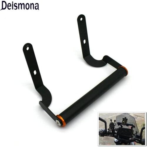 22mm Handle Bar Bracket For KTM Duke 390 2017-2019 Motorcycle Accessories GPS Navigation Mount Bracket Plate Phone holder