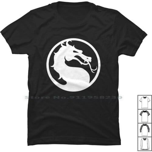 Mortal Combat T Shirt 100% Cotton Combat Boots Cartoon Vector Mortal Combat Comic Boots Comb Fun Bat Om Ny
