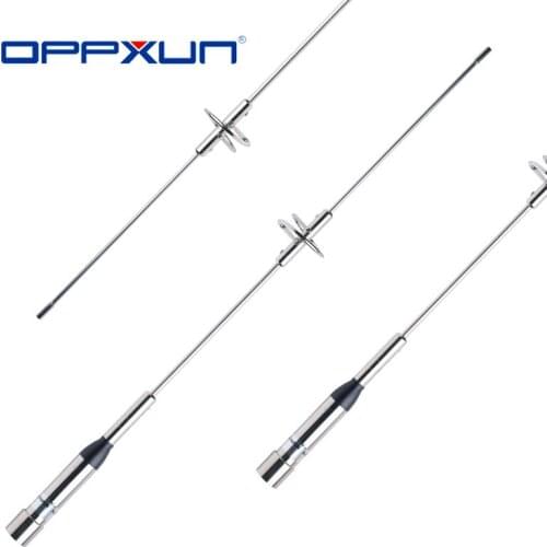 OPPXUN NL-770S Car Radio Antenna for Yaesu ICOM Kenwood Car Walkie Talkie Dual Band VHF/UHF 144/430MHz Antenna PL259 Aerial