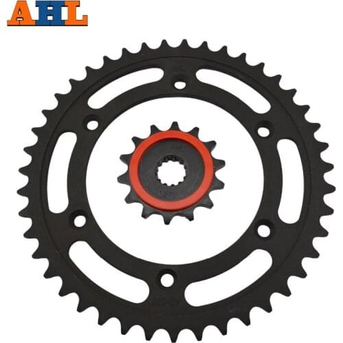A set Front & Rear Sprocket KIT for SUZUKI DRZ400 DR-Z400 type 520 43-14 Tooth Beyond the original part