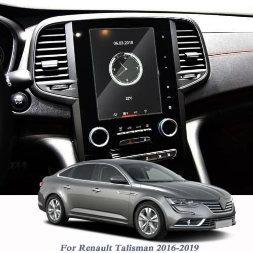 For Renault Talisman 2016-2019 Car Styling Display Film GPS Navigation Screen Glass Protective Film Control of LCD Screen
