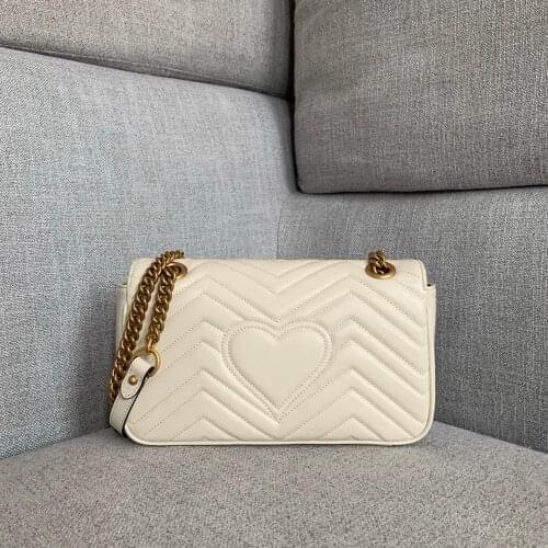 Classic luxury designer women flap chain strap shoulder bag lady handbag calfskin leather Europe brand top high quality