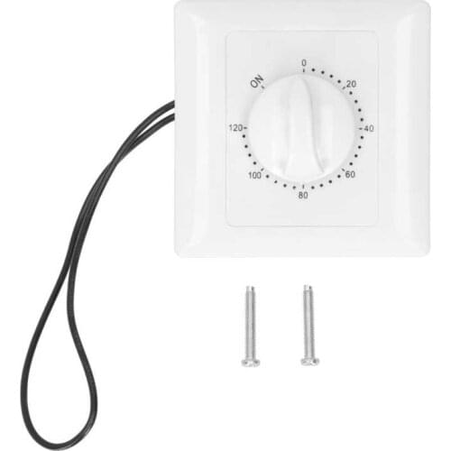 AC 220V 120 Minutes Intelligent Timing Switch Controller Mechanical Countdown Timer Switch