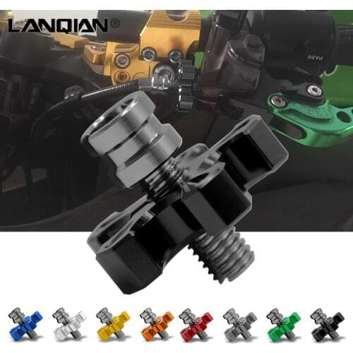 8mm/10mm Motorcycle CNC Universal Clutch Cable Wire Adjuster For KAWASAKI KX85 KX125 KX250 KX250F YAMAHA TRICKER DT230 LANZA