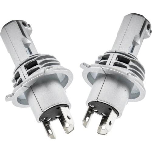 2pcs H4 9003 HB2 LED Headlight ZES M3 Mini Bulb Hi/Lo Beam Kit 24000LM 6500K New