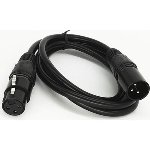 3Pin Dmx Cable Xlr Connector Dmx512 Signal Line For Dmx Controller Wireless Disco Light Laser Light Moving Head Smoke Machine
