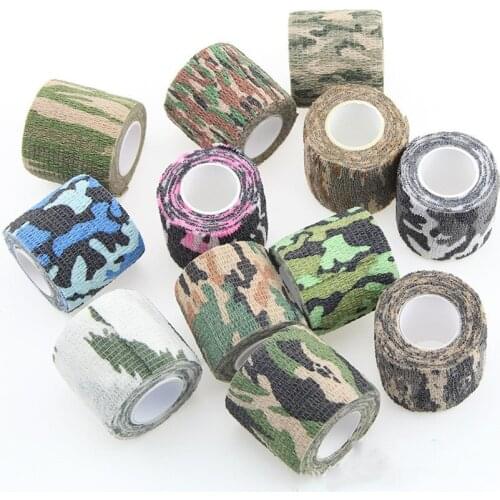 5cm*4.5M Disposable Self Adhesive Elastic Bandage for Handle with Tube Tightening Tattoo Accessories Gauze Tape First Aid Tool