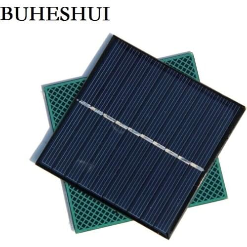 5V 160MA Mini Solar Panel Solar Cell Battery Charger For 3.7V Polycrystalline Education 80*80MM Epoxy 300pcs Factories Wholesale