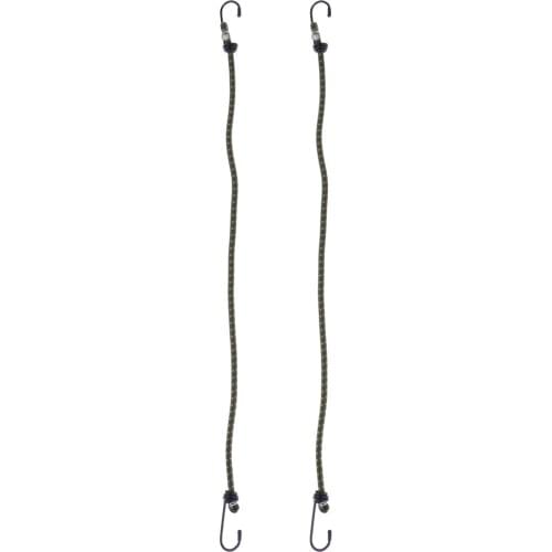 6pcs Bungee Strap Elastic Luggage Golf Rope Cord Hooks Stretch Tie Car Bike