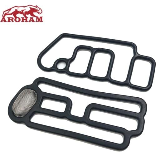 Aroham Best Quality 15845-R70-A01+15815-R70-A01 Genuine Cylinder Head Solenoid Gasket VTEC Gasket For Honda Accord Odyssey