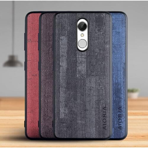 Case for Xiaomi Redmi 5 5Plus Funda Luxury Vintage Bark pattern Leather Phone Cover for xiaomi redmi 5 5plus case Coque