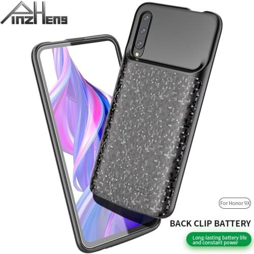 PINZHENG 5000mAh Battery Charger Case For Huawei Honor 9X Charging Case For Huawei Honor 9X Power Bank Charger Cases