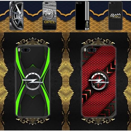 Opel Astra car logo Phone case For Xiaomi Mi Max Note 3 A2 A3 8 9 9T 10 Lite Pro Ultra black painting bumper luxury waterproof