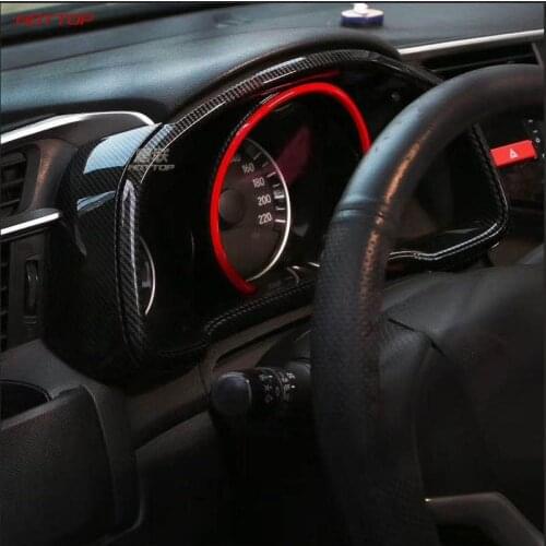 For Honda FIT/Jazz GK5 3rd 2014 2015 2016 2017 2018 C1277 The Dashboard Decoration Frame