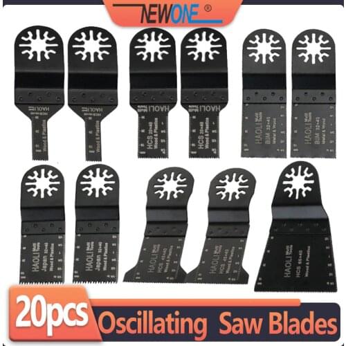 Newone Wood Metal Plastic Oscillating Multi Tool Saw Blades for Renovator Power Tools as Fein Multimaster,Dremel