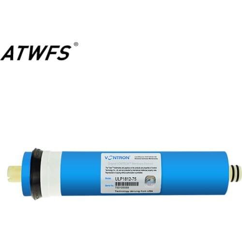 New Vontron ULP1812-75 Residential Water Filter 75 gpd RO Membrane NSF Used For Reverse Osmosis System