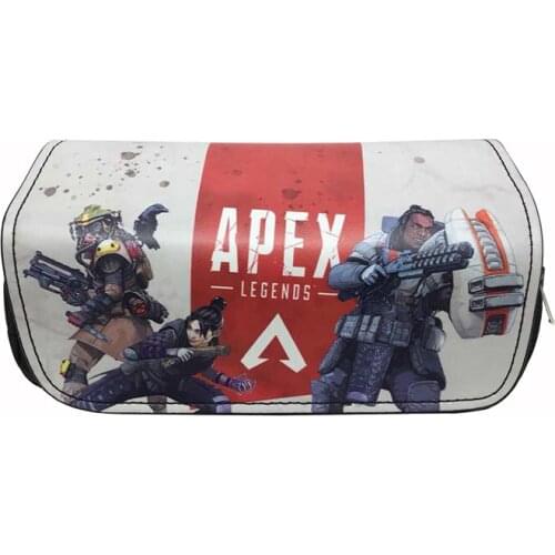 Game APEX Legends Mirage Wallet Blood Hound Pencil Holder School Case Pencil Bag Stationery bags Coin Purses