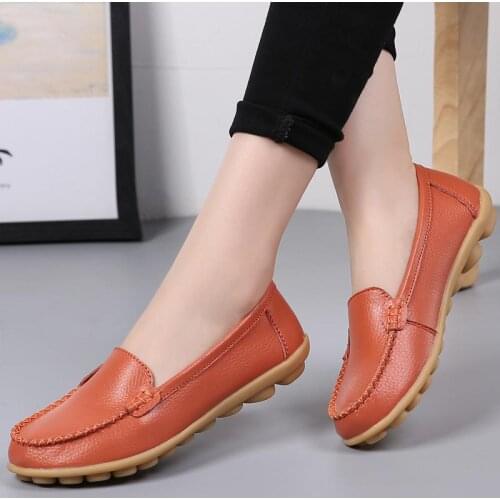 Casual shoes woman flats loafers 2021 summer autumn fashion slip on solid sneakers women shoes plus size zapatos de mujer