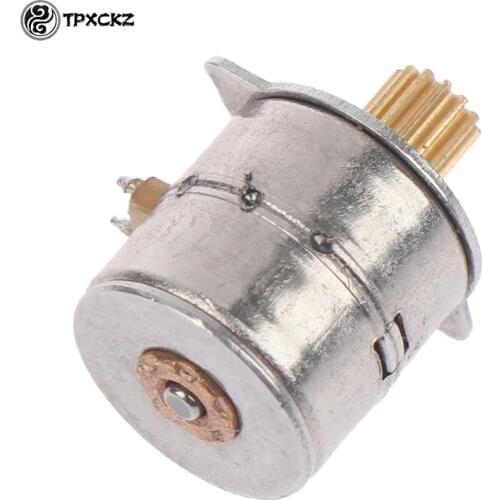 Micro Stepper Motor 10mm Two-phase Four-wire Step Motor With 13 Teeth Brass Gear