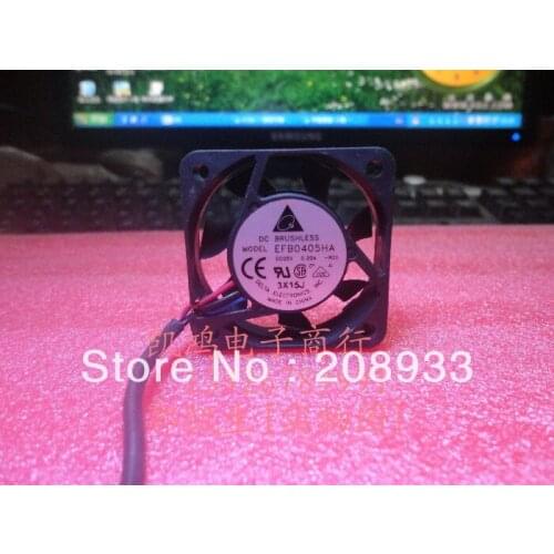 For Brand new Delta EFB0405HA 5V 0.20A 4CM 4010 three-wire switches ++cooling fan