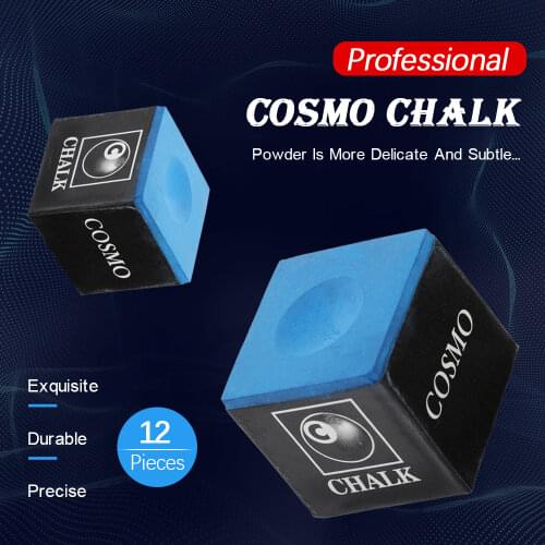 Original COSMO Chalk Billiard Chalk Blue Oil Pool Chalk Snooker Chalk Professional Chalk Pool Made In Japan Billiard Accessories