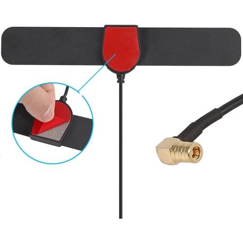 Patch Aerial Signal SMB Adapter Antenna PVC Digital Radio Exterior Car DAB Universal Plug And Play For Pioneer